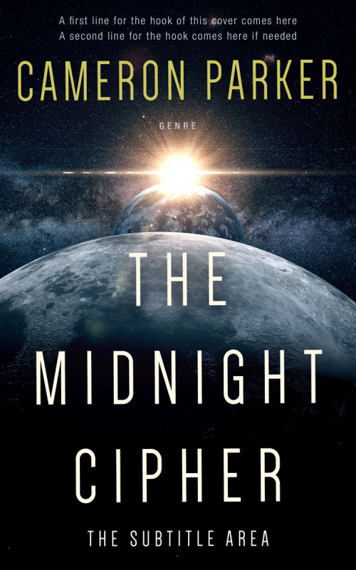 Pre Made Book Cover Ash