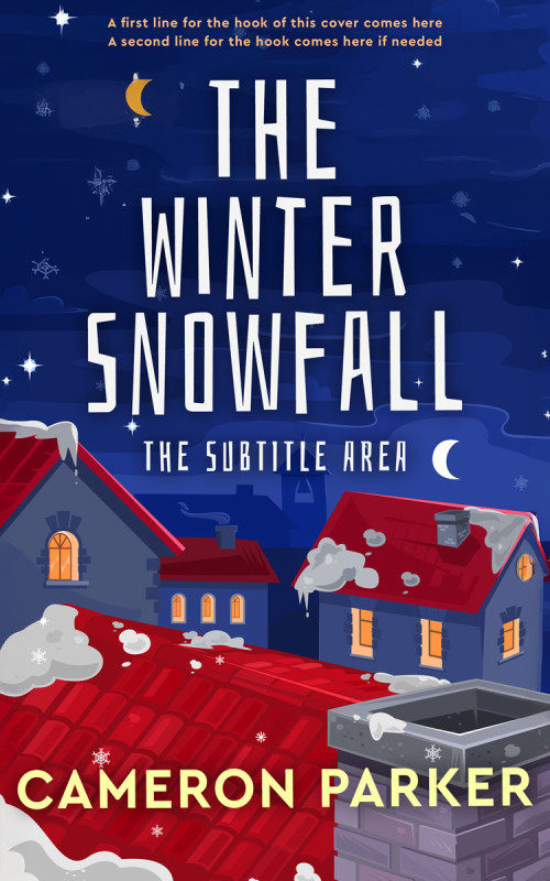 Pre Made Book Cover Biscay