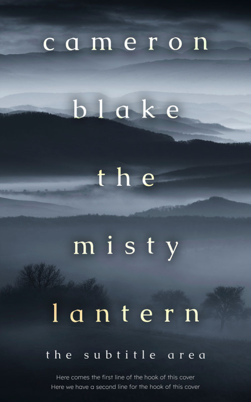 Pre Made Book Cover Outer Space