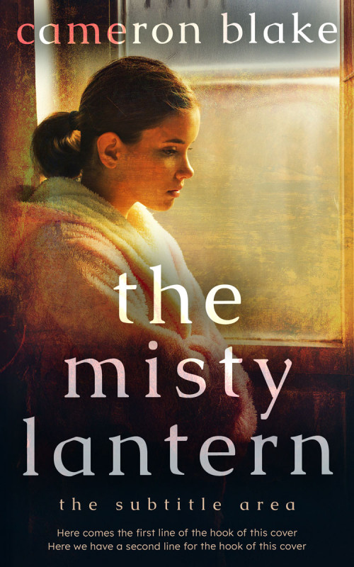 Pre Made Book Cover Straw