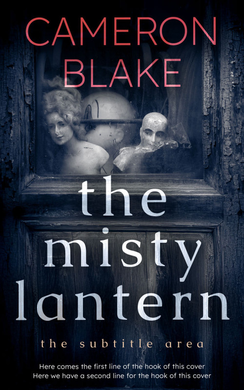 Pre Made Book Cover Mirage