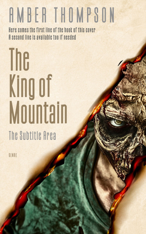 Pre Made Book Cover Double Spanish White