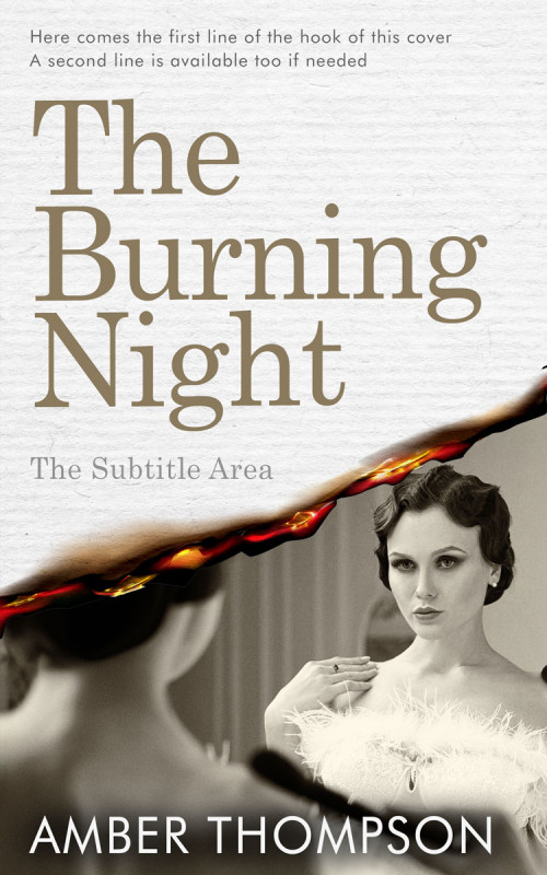 Pre Made Book Cover Birch