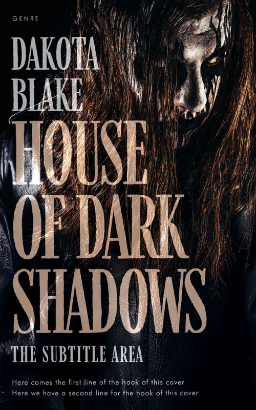 Pre Made Book Cover Quicksand