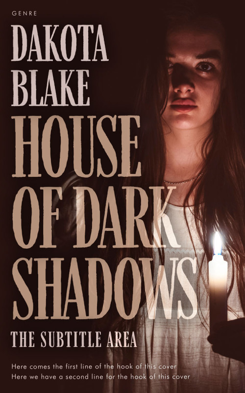 Pre Made Book Cover Quicksand