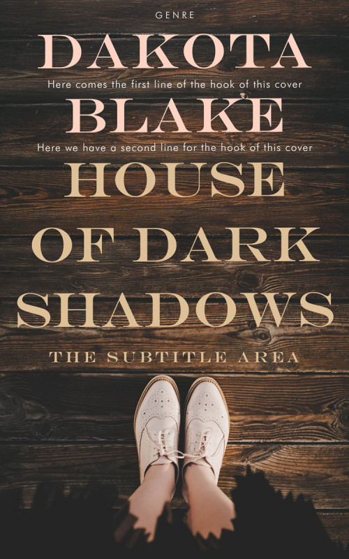 Pre Made Book Cover Taupe