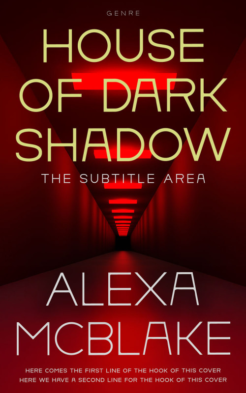 Pre Made Book Cover Burnt Maroon