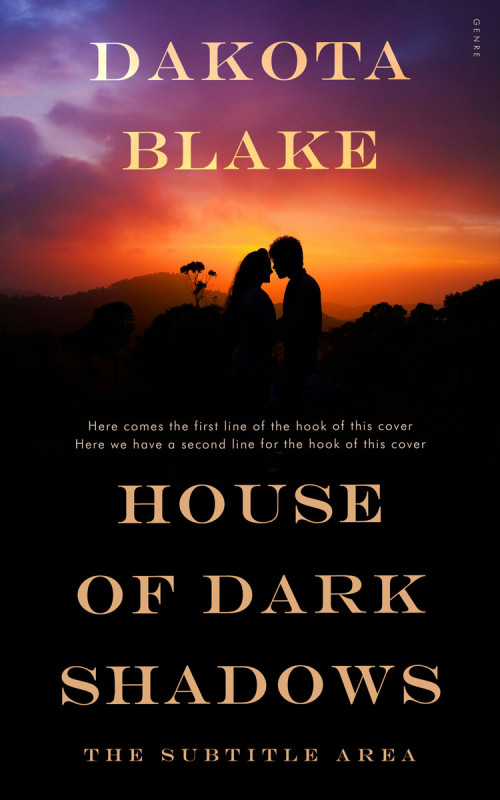 Pre Made Book Cover Gondola