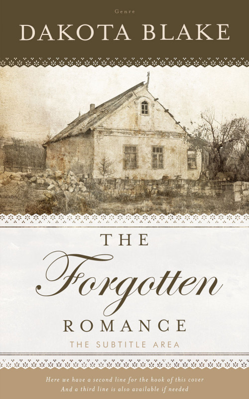 Pre Made Book Cover Millbrook