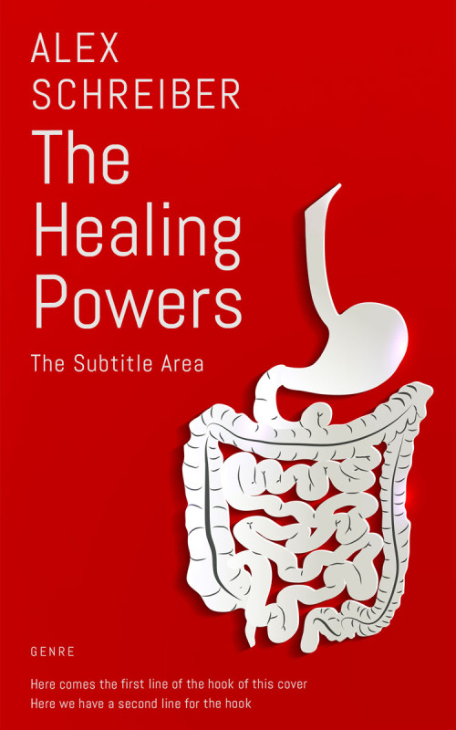 Pre Made Book Cover Guardsman Red