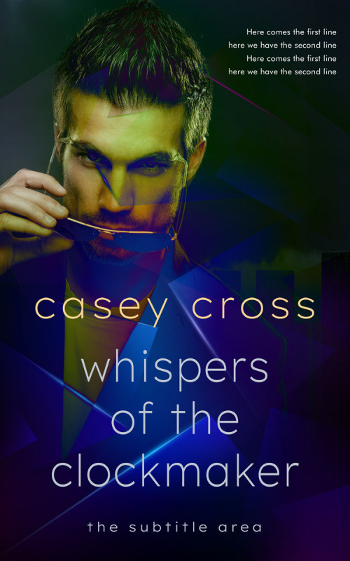 Pre Made Book Cover Mirage