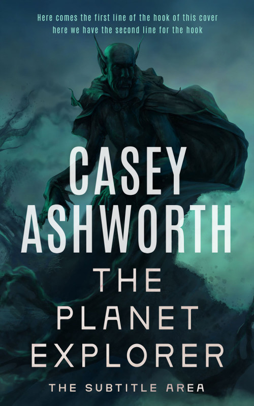 Pre Made Book Cover Gable Green