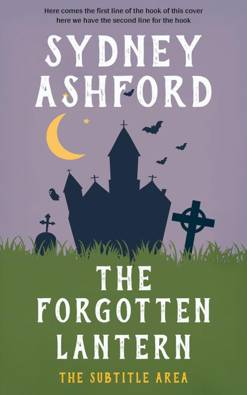 Pre Made Book Cover Mountain Mist