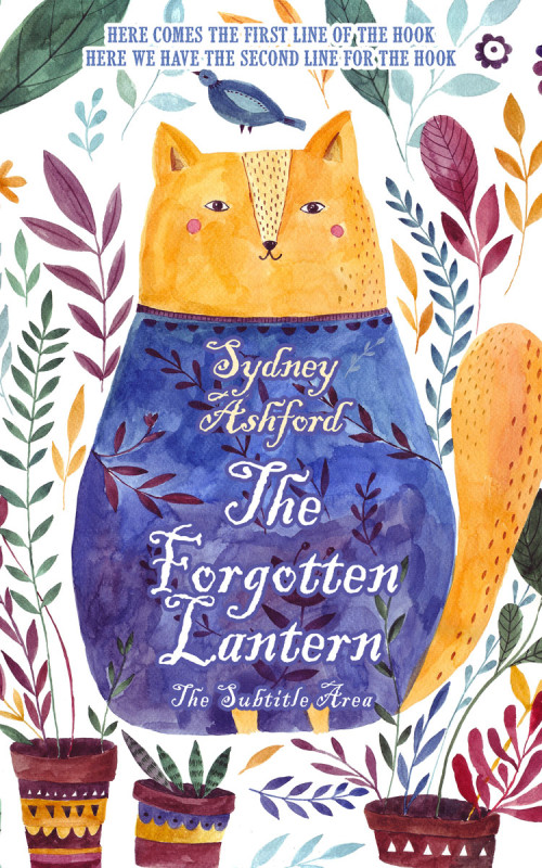 Pre Made Book Cover Scampi