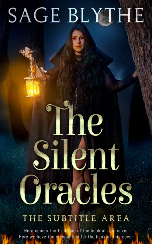 Pre Made Book Cover Woodsmoke