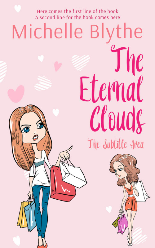 Pre Made Book Cover Azalea