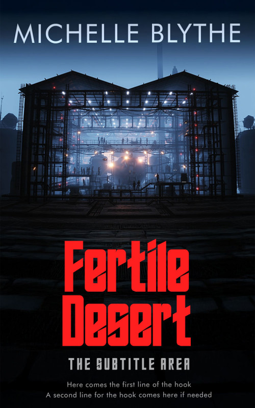 Pre Made Book Cover Bunker