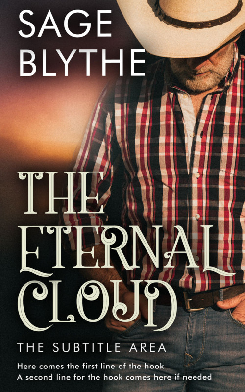 Pre Made Book Cover Tan