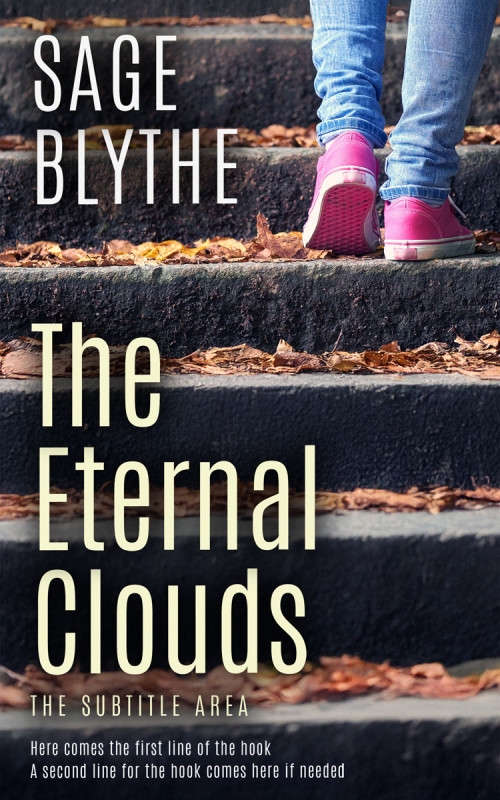 Pre Made Book Cover Soft Amber