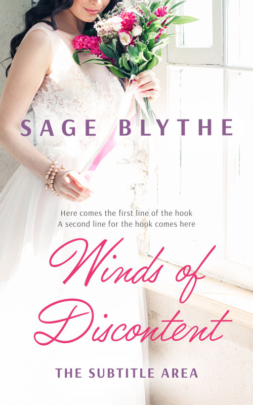 Pre Made Book Cover Pearl Bush