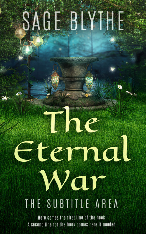 Pre Made Book Cover Celtic