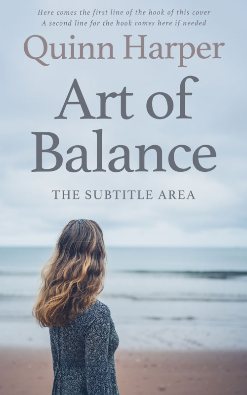 Pre Made Book Cover Heather