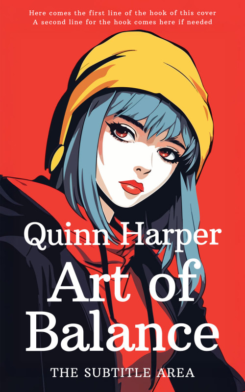 Pre Made Book Cover Cinnabar