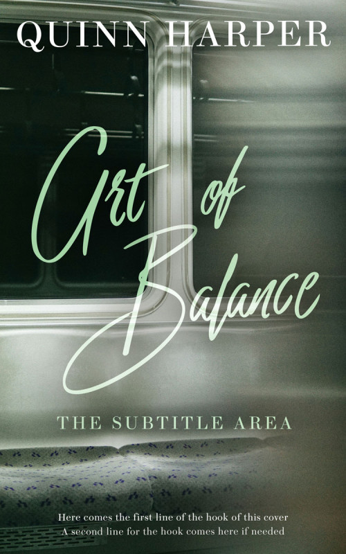 Pre Made Book Cover Lunar Green