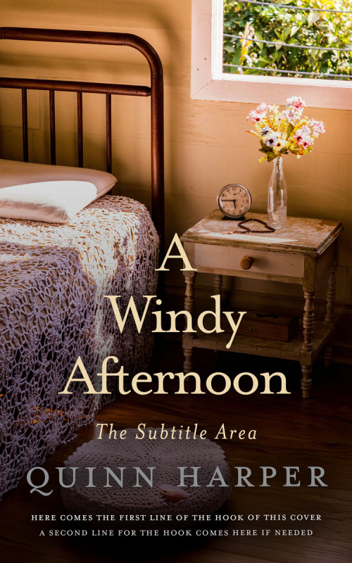 Pre Made Book Cover Tan