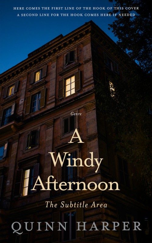 Pre Made Book Cover Woodsmoke