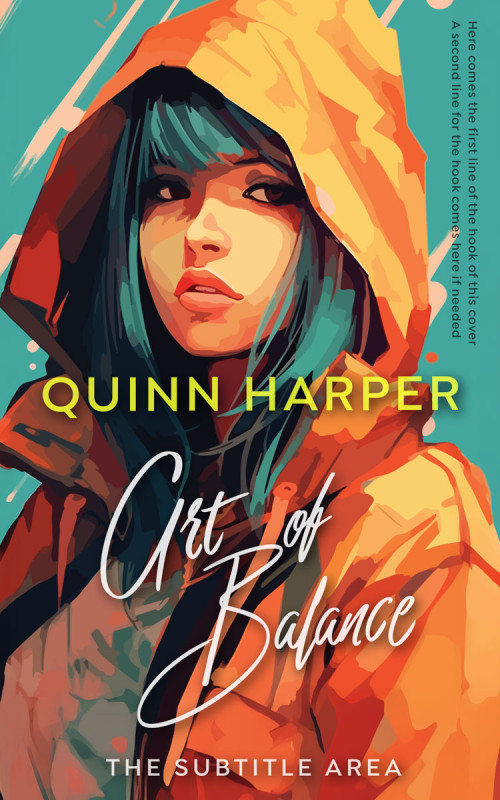 Pre Made Book Cover Spectra