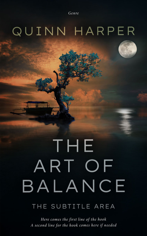 Pre Made Book Cover Woodsmoke