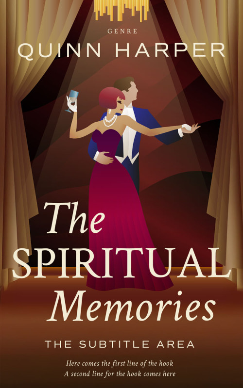 Pre Made Book Cover Irish Coffee