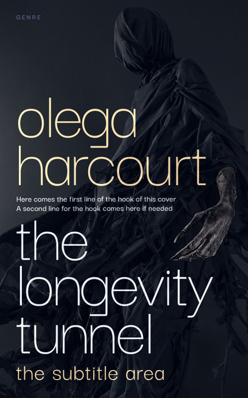 Pre Made Book Cover Mirage