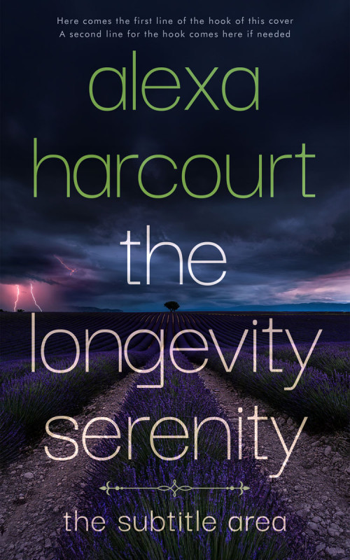 Pre Made Book Cover Mirage