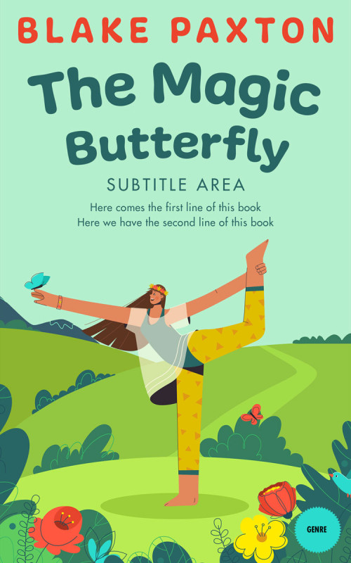 Pre Made Book Cover Padua