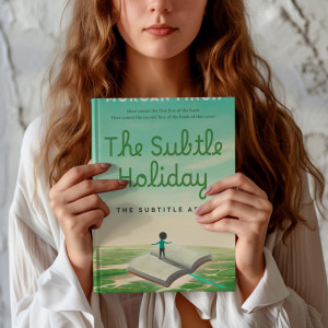 Book cover mockup 4