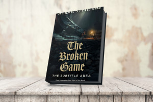 Book cover mockup 4