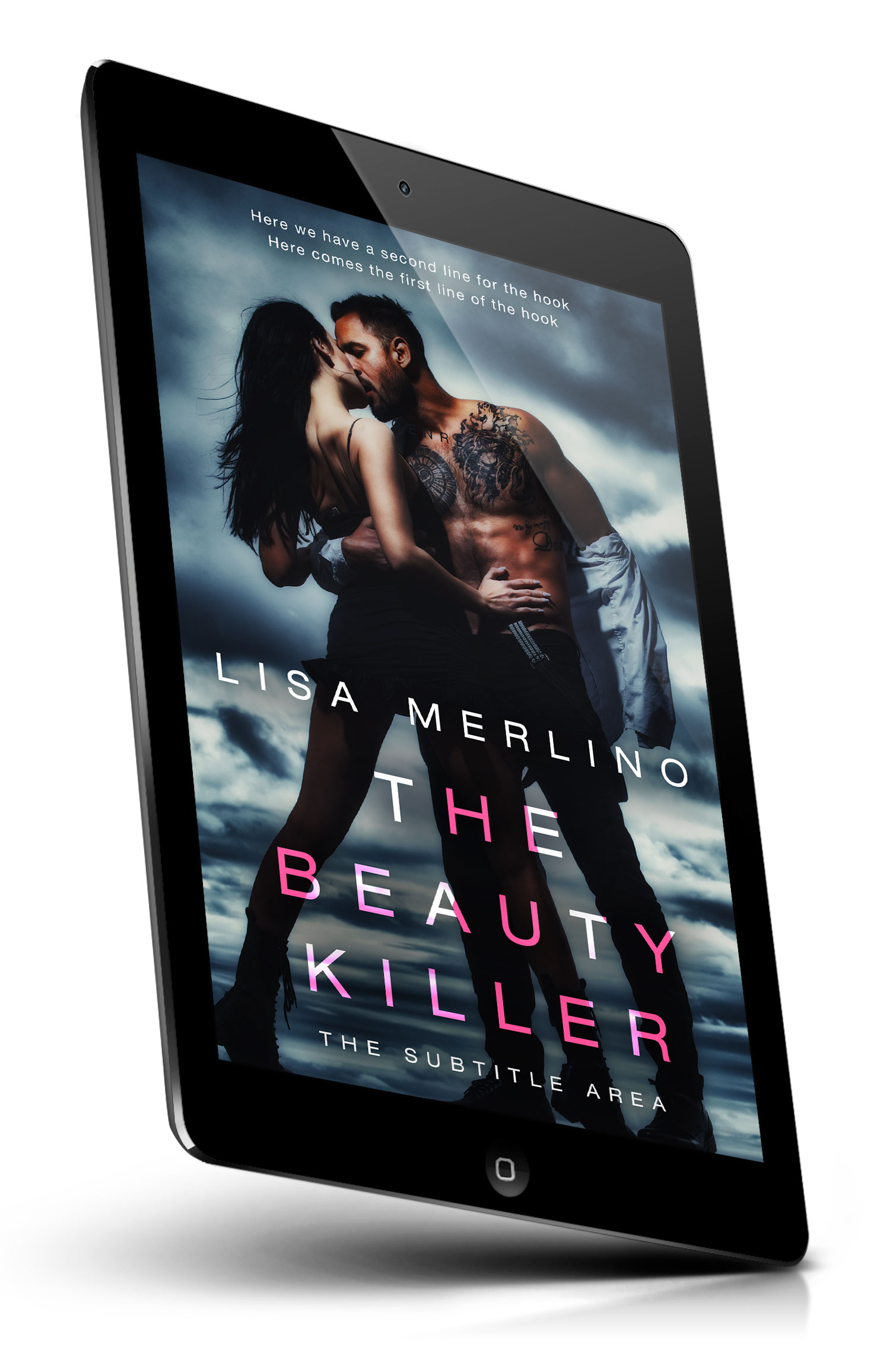 Tablet view of Premade Erotica Book Cover - Ebony Clay #14150 | BookCoverZone