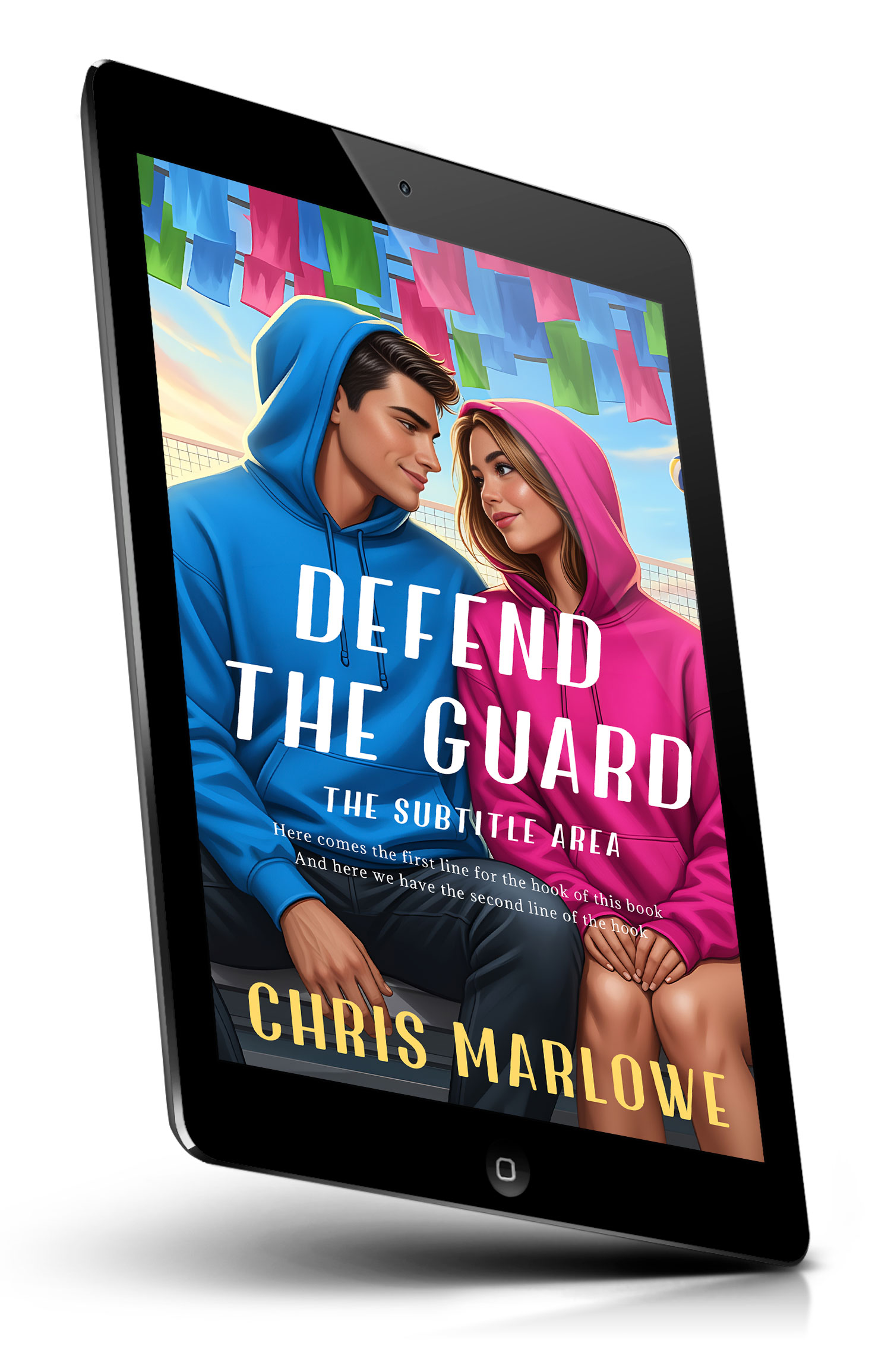 Tablet view of Premade Teen & Young Adult Book Cover - Charm #18054 | BookCoverZone