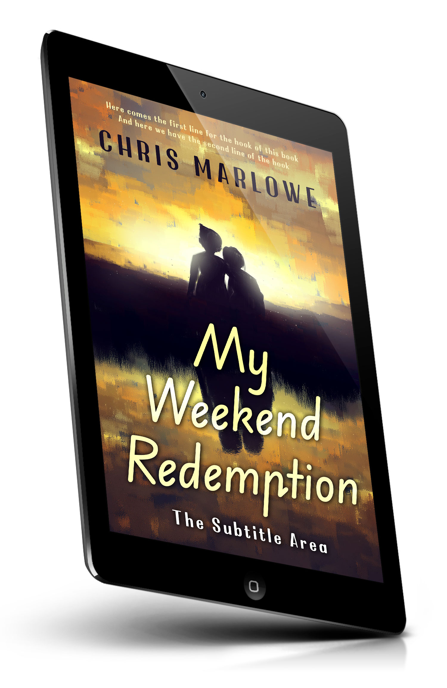 Tablet view of Premade Romance Book Cover - Twine #18077 | BookCoverZone