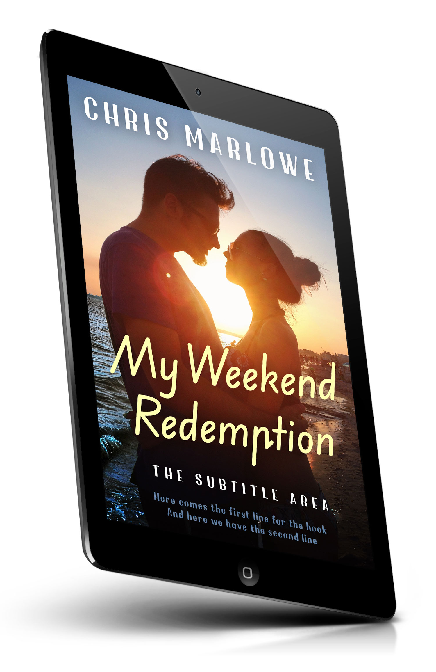 Tablet view of Premade Romance Book Cover - Cashmere #18087 | BookCoverZone