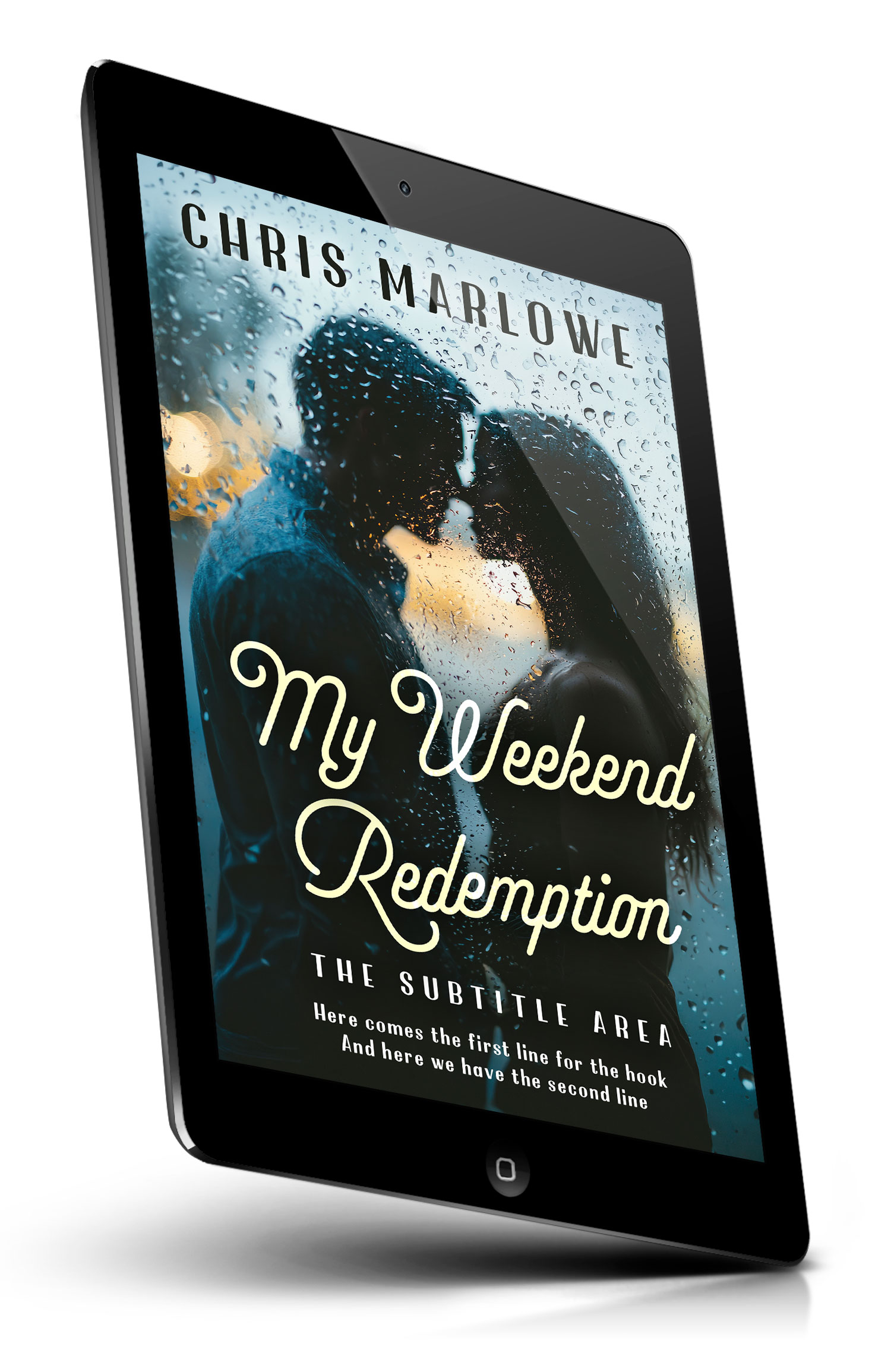 Tablet view of Premade Romance Book Cover - Tasman #18092 | BookCoverZone