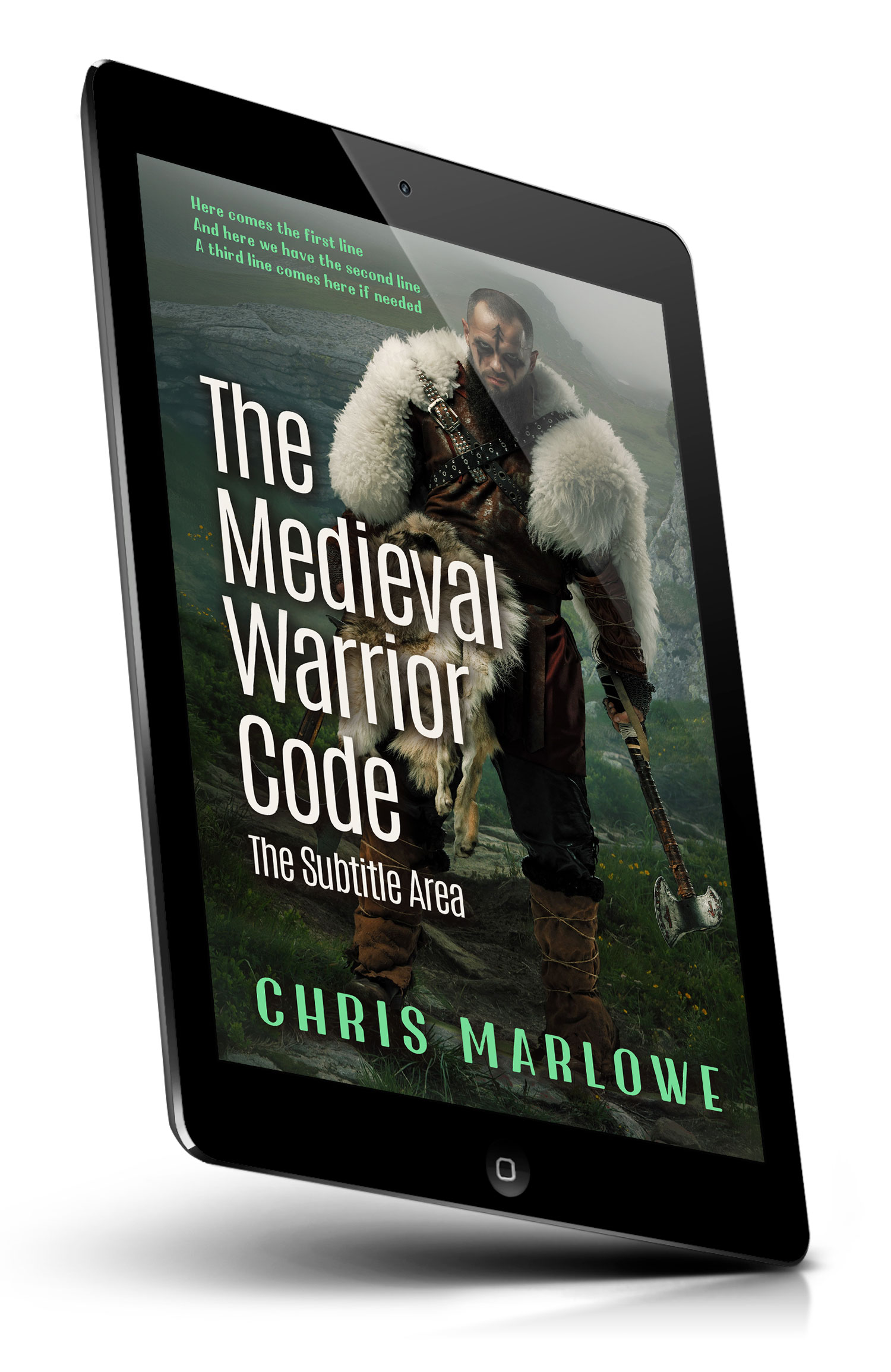 Tablet view of Premade Historical Book Cover - Heavy Metal #18110 | BookCoverZone*