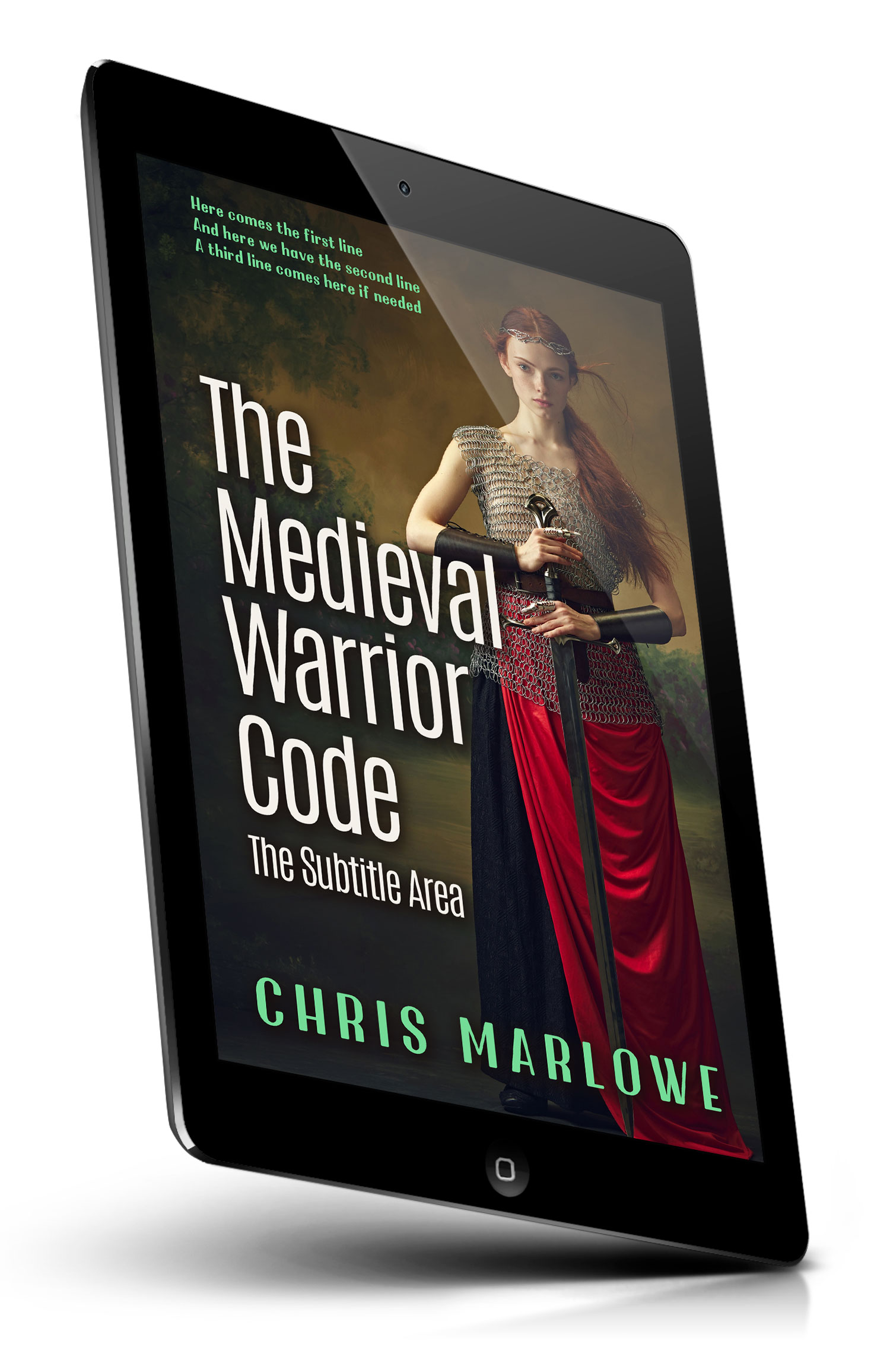 Tablet view of Premade Historical Book Cover - Cocoa Brown #18111 | BookCoverZone*