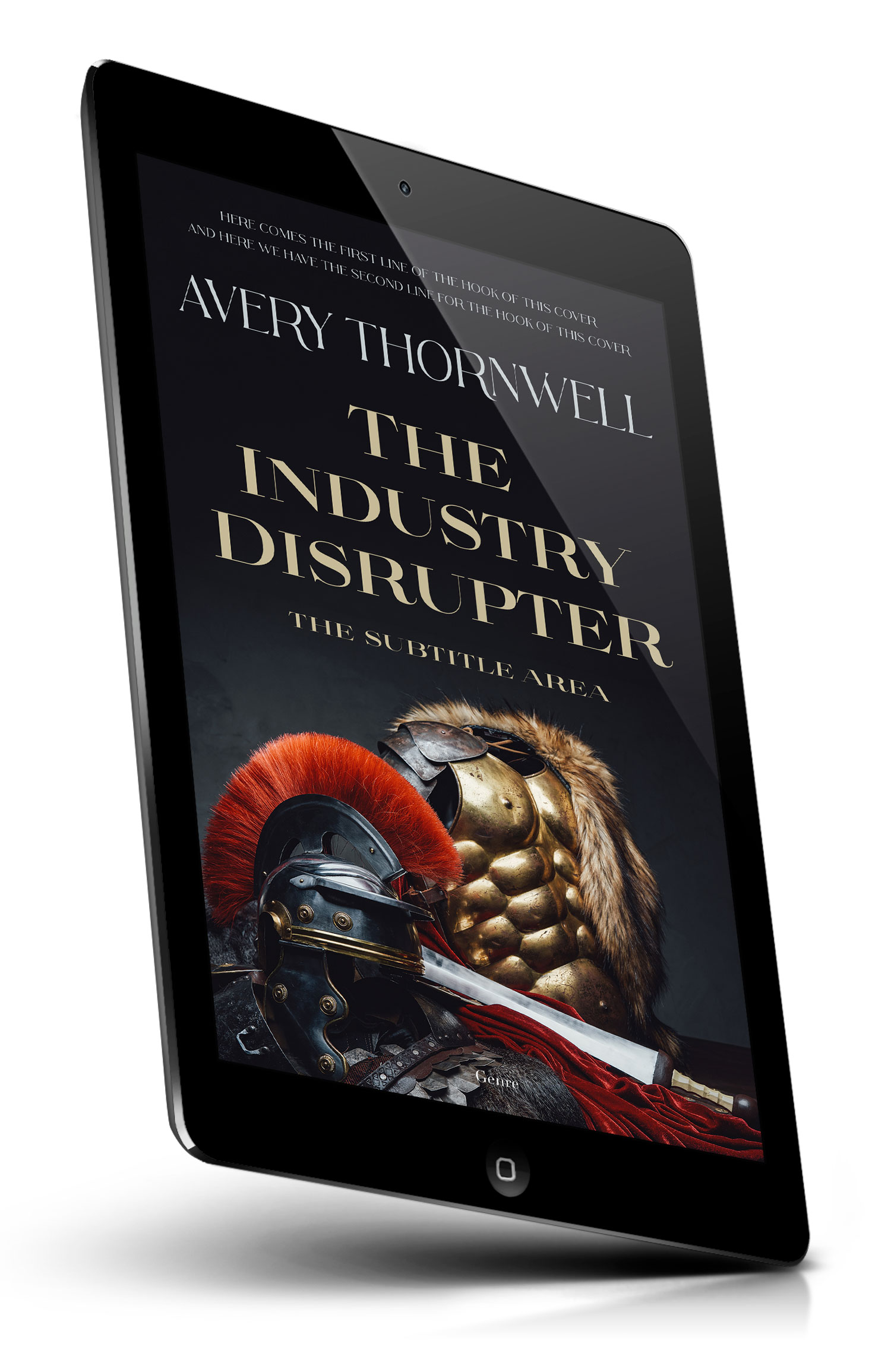 Tablet view of Premade Historical Book Cover - Thunder #18124 | BookCoverZone*