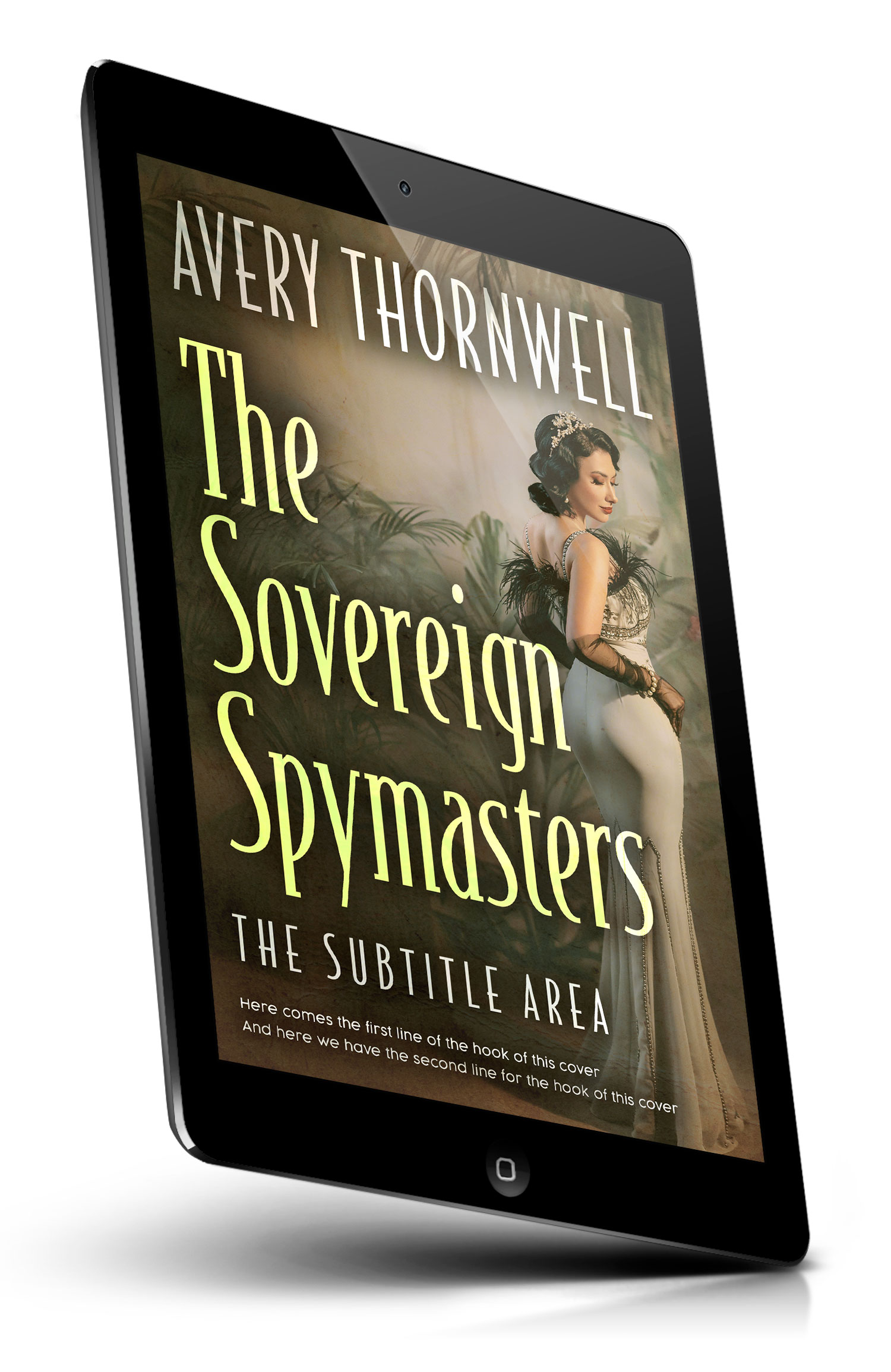 Tablet view of Premade Mystery & Thriller & Suspense Book Cover - Birch #18176 | BookCoverZone