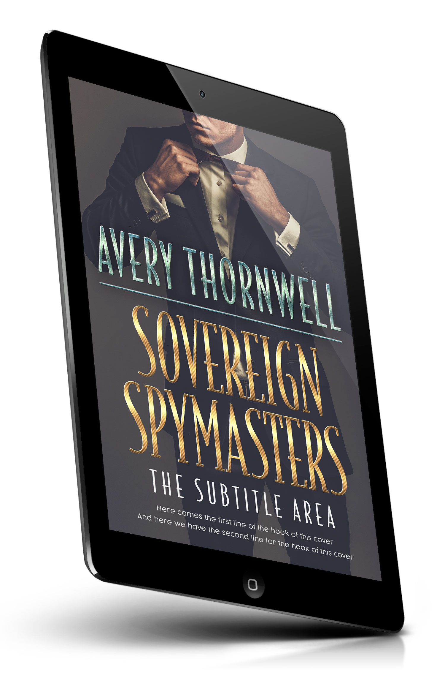 Tablet view of Premade Mystery & Thriller & Suspense Book Cover - Ship Gray #18186 | BookCoverZone*