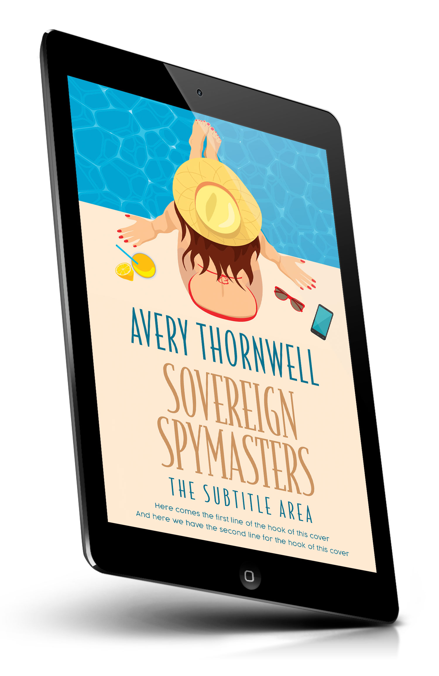 Tablet view of Premade Travel Book Cover - Givry #18194 | BookCoverZone*