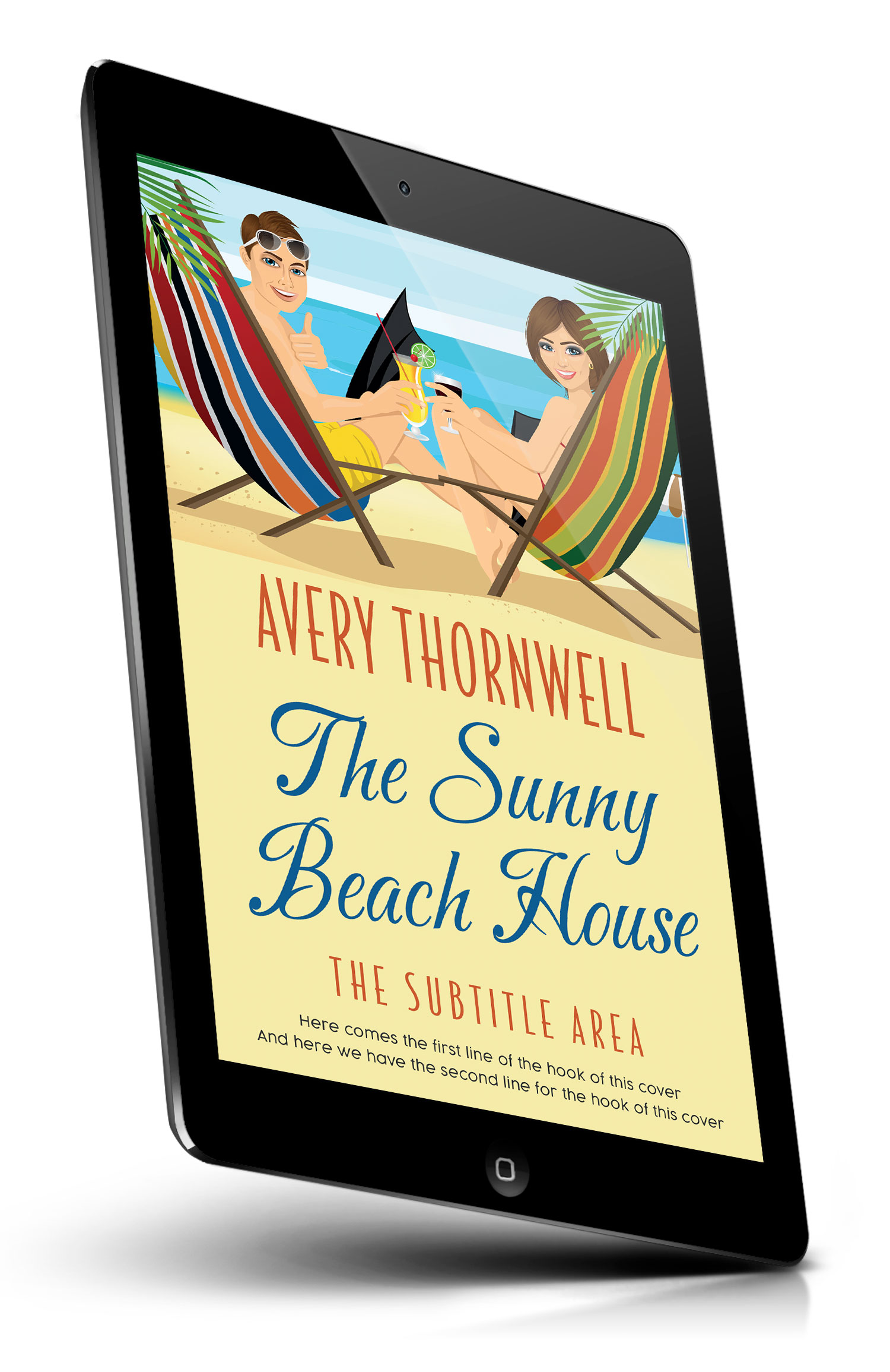 Tablet view of Premade Travel Book Cover - Double Colonial White #18195 | BookCoverZone*